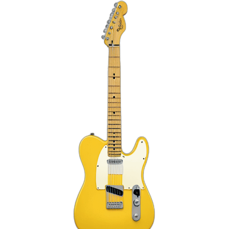 fender yellow telecaster emoji