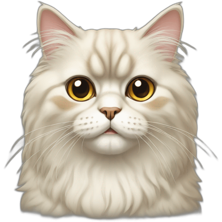 Persian cat emoji