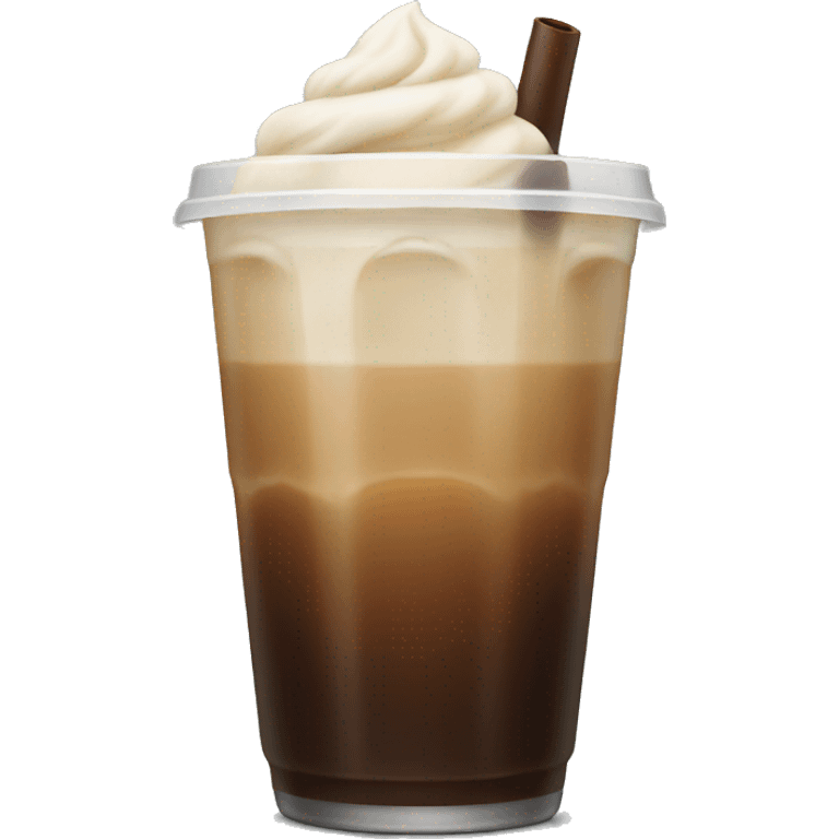 Iced coffee  emoji