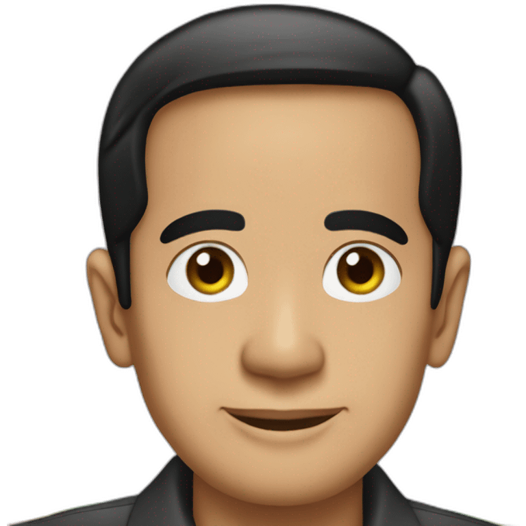 jokowi pride rainbow emoji