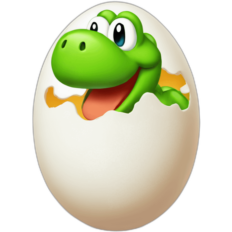 Yoshi egg emoji