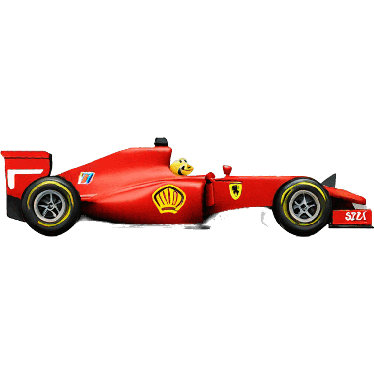 formula one ferari emoji