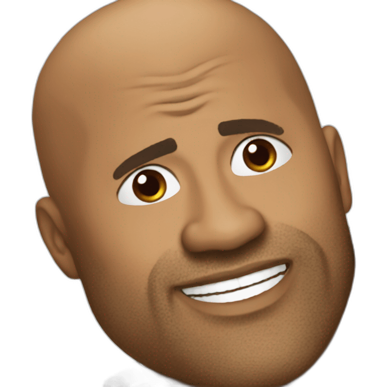 dwane jonson the rock emoji