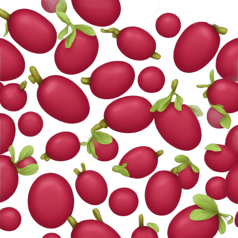 Cranberry emoji