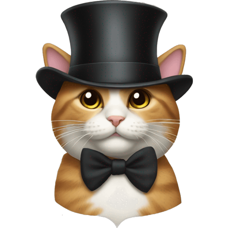 cat with top hat emoji