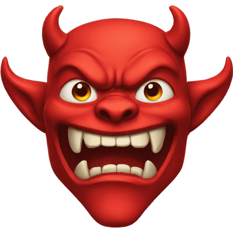 Red devil emoji