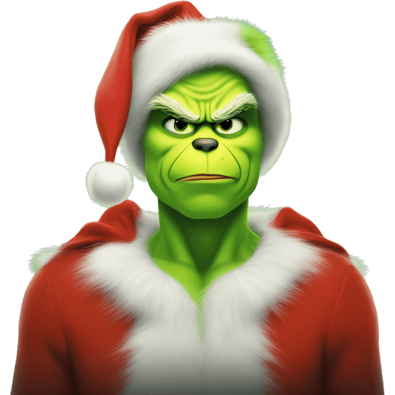 henry cavill as grinch emoji