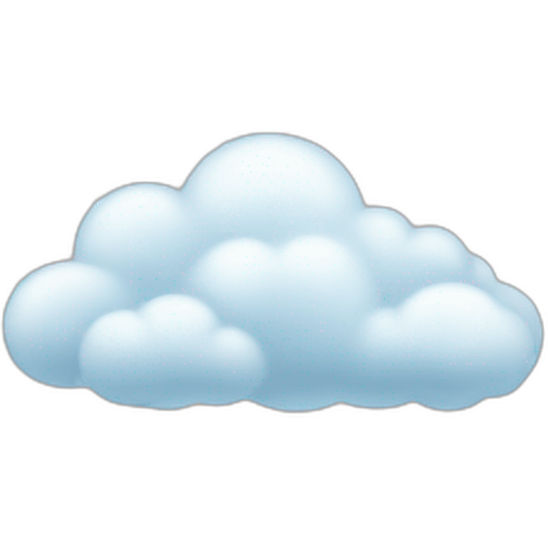 the wealthy cloud emoji