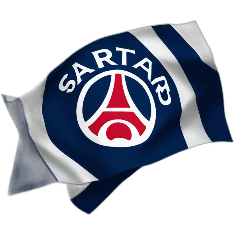 drapeau de Paris saint germain emoji