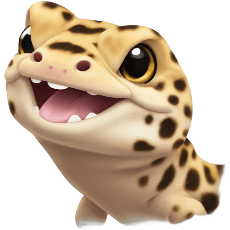 leopard gecko emoji