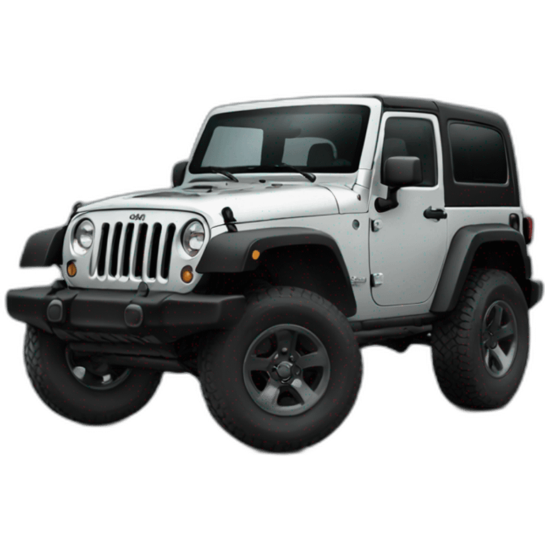 black-jeep-wrangler emoji