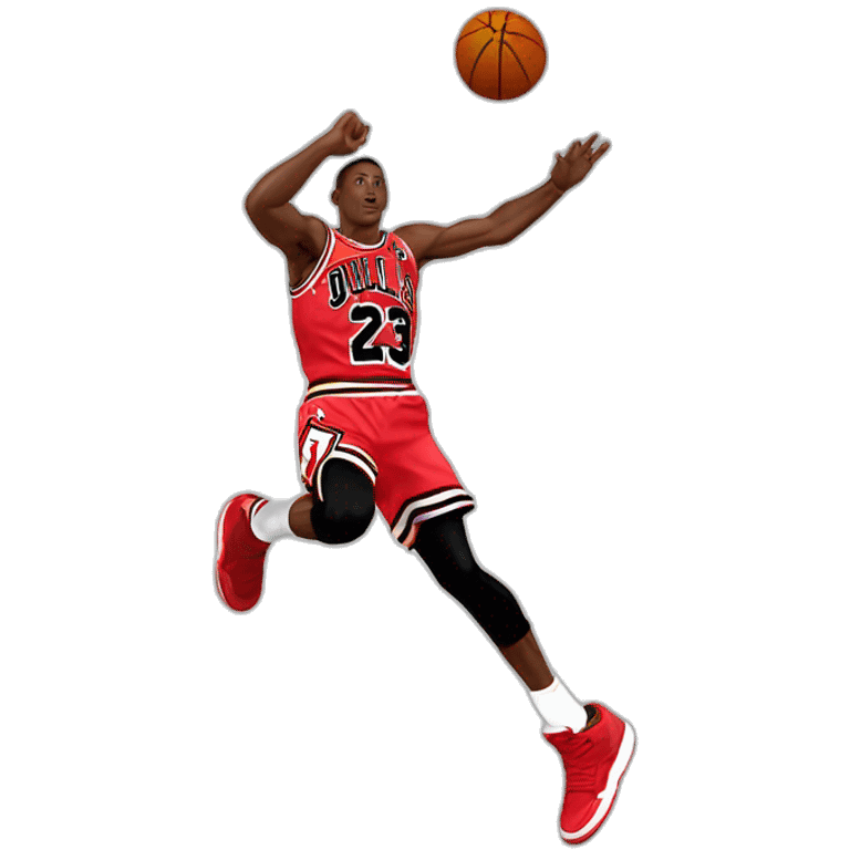 Air Jordan jump man logo emoji