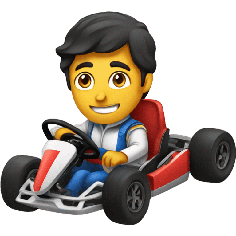 Gokarting emoji