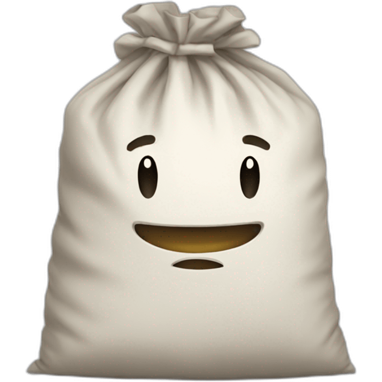 white super sack emoji