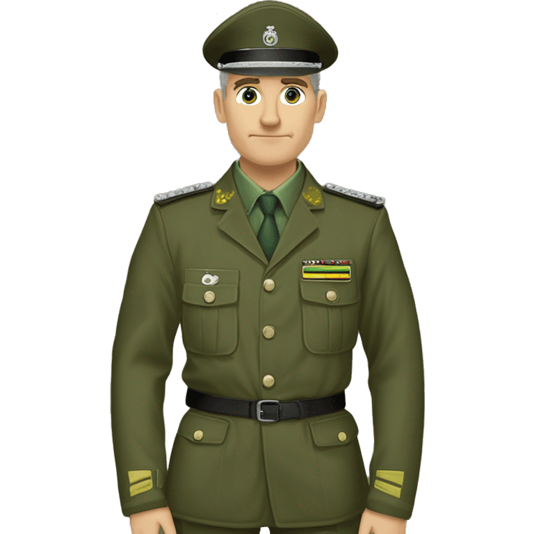 bundeswehr feldbluse von leo köhler gmbh in oliv langarm emoji