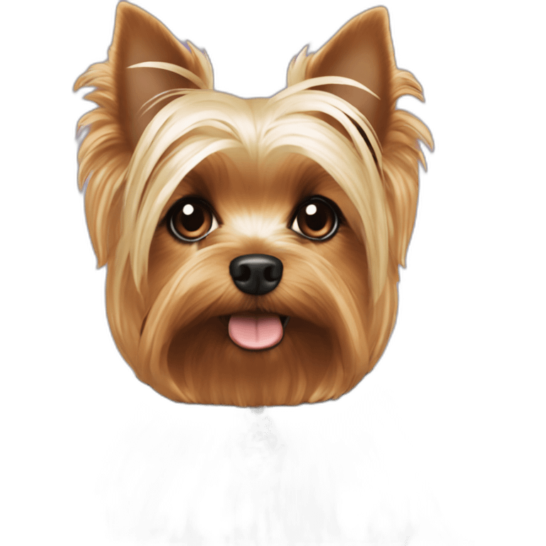 yorkie white tan black hocus pocus emoji