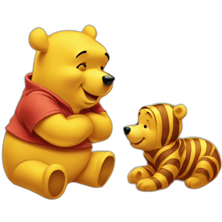 winnie the pooh and honey emoji