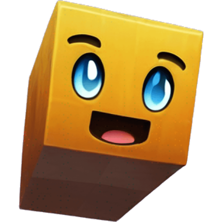 geometry dash cube jumping over spike emoji