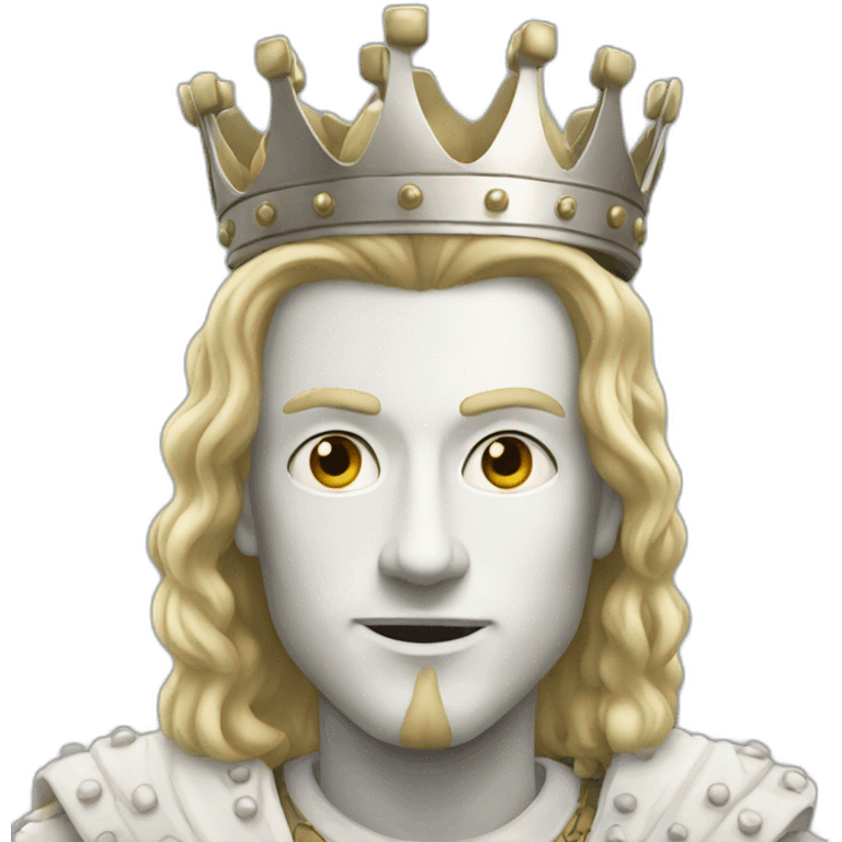 King white emoji