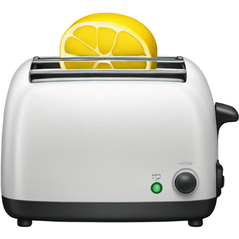 Lemon toaster  emoji