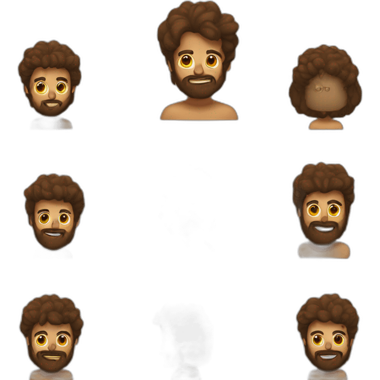 Durazno peludo y marron emoji