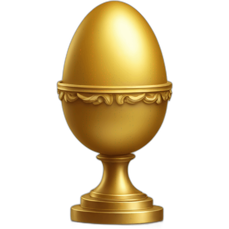 golden egg on pedestal emoji