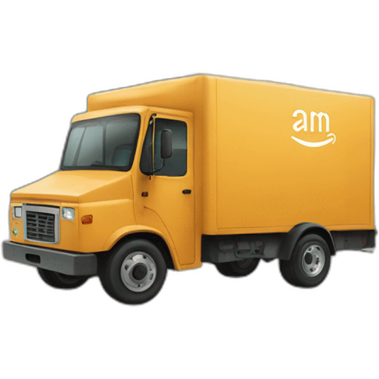 AMAZON DELIVERY TRUCK emoji