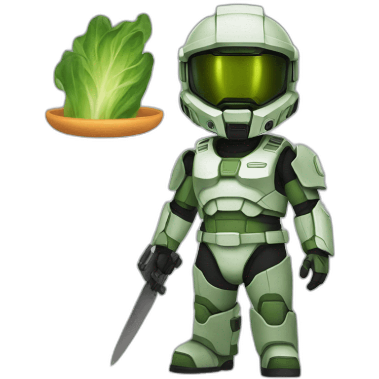 Master Chief Dressed as Master Chef emoji