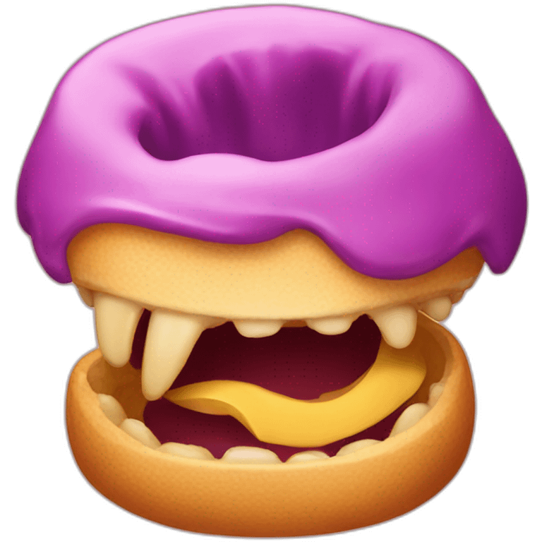 Bite qui bande emoji