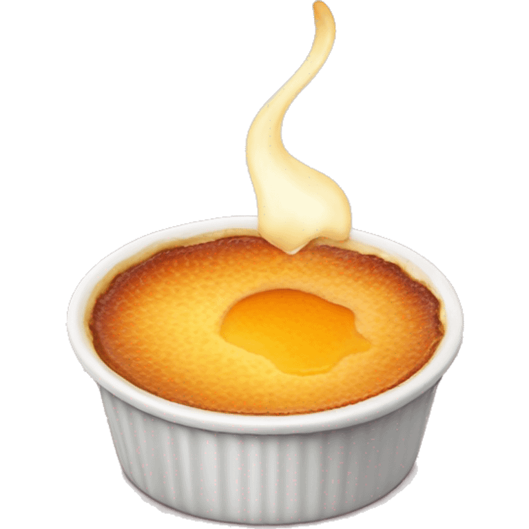 Crème brûlée emoji