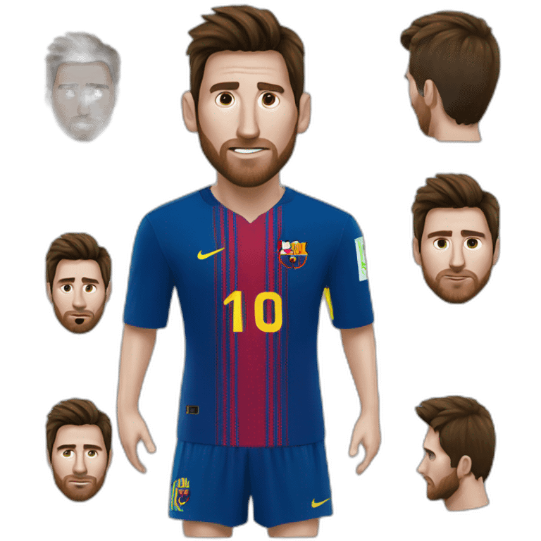 Messi fait síuuuu emoji