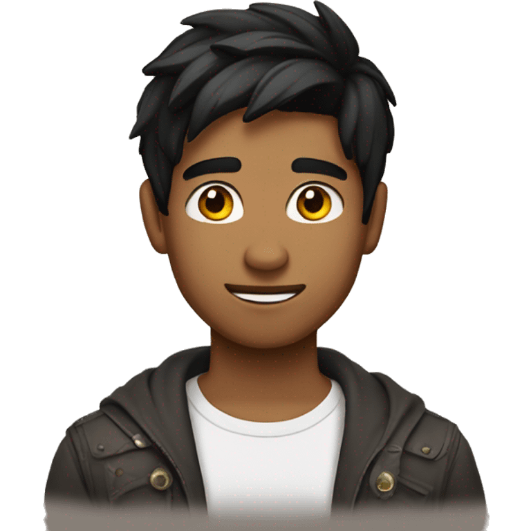 Indian 21 year old guy, fair complexion, black hair emoji