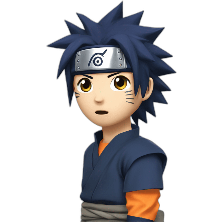 Naruto ken Sasuke emoji