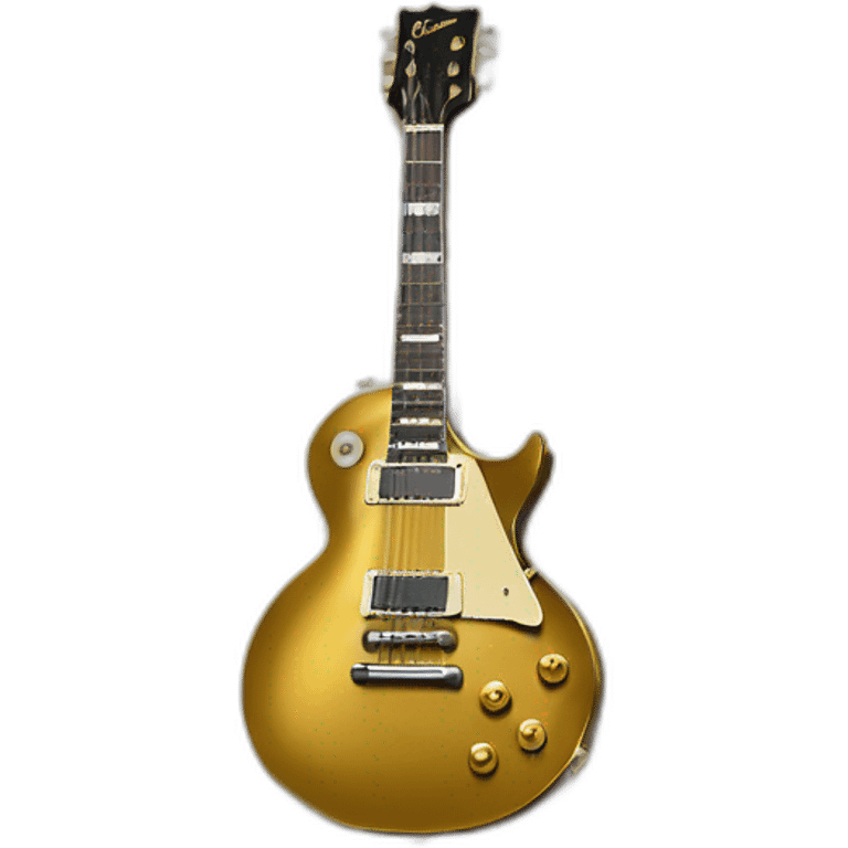 gibson les paul goldtop emoji