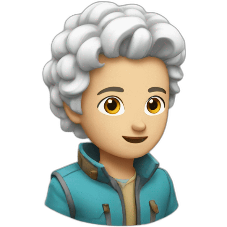 Roche blanche  emoji