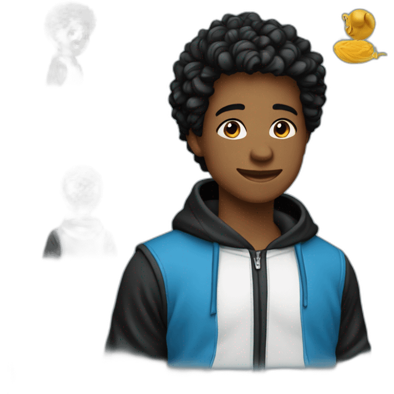 Jeune-garçon-cheveux-Noir-hoodie-bleu emoji