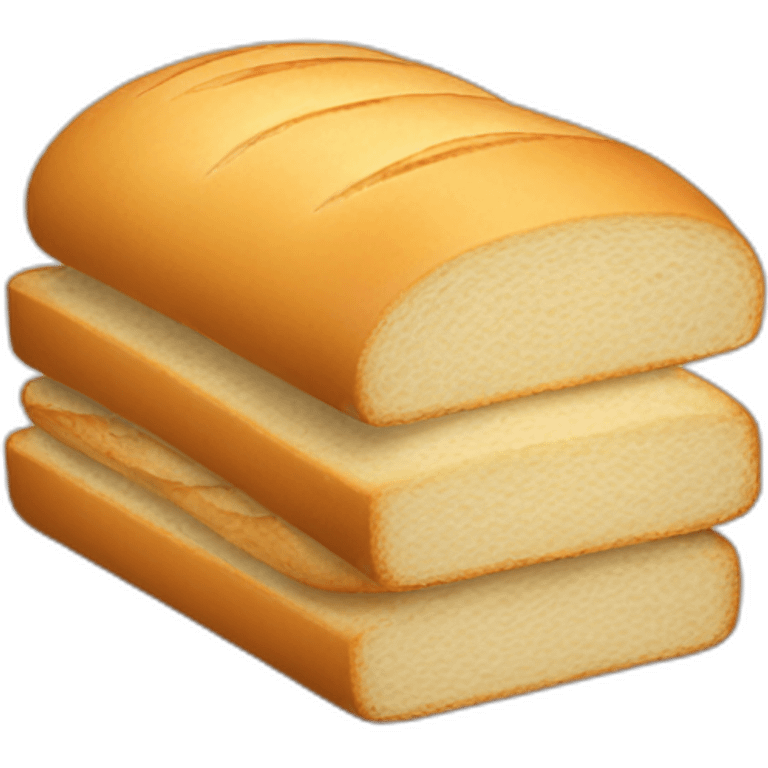 Stack of sandwich bread emoji