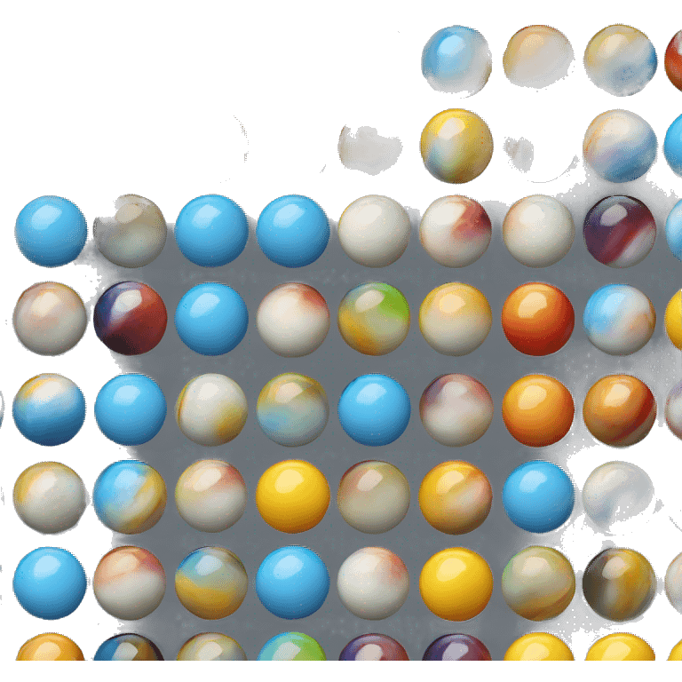 round marbles emoji