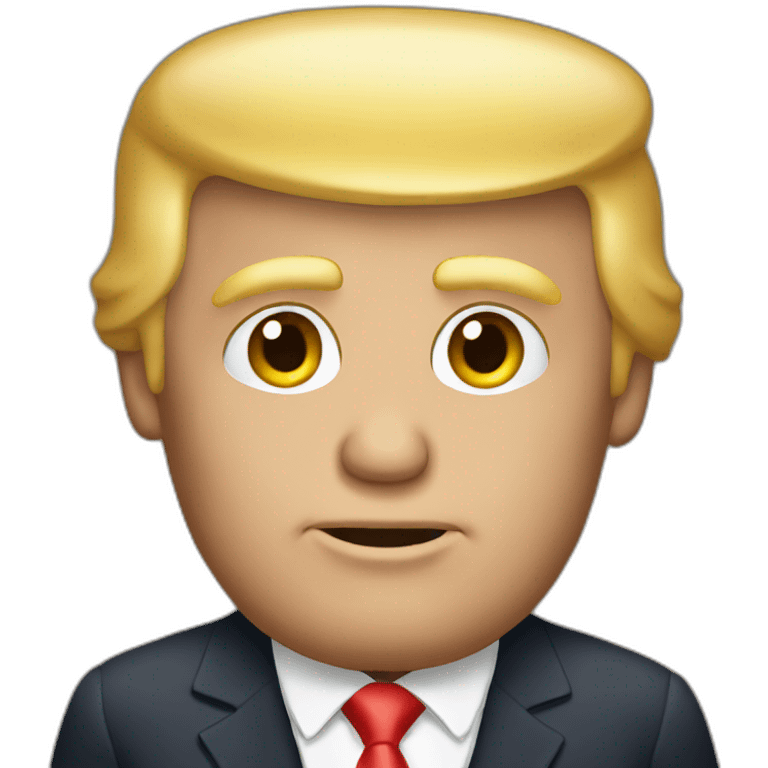 Donald Trump Head emoji