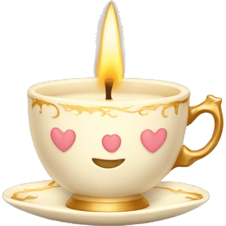 Teacup candle emoji