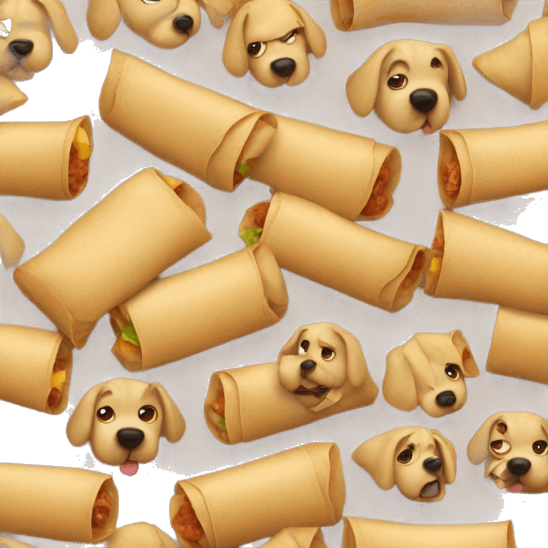 Burrito dog emoji