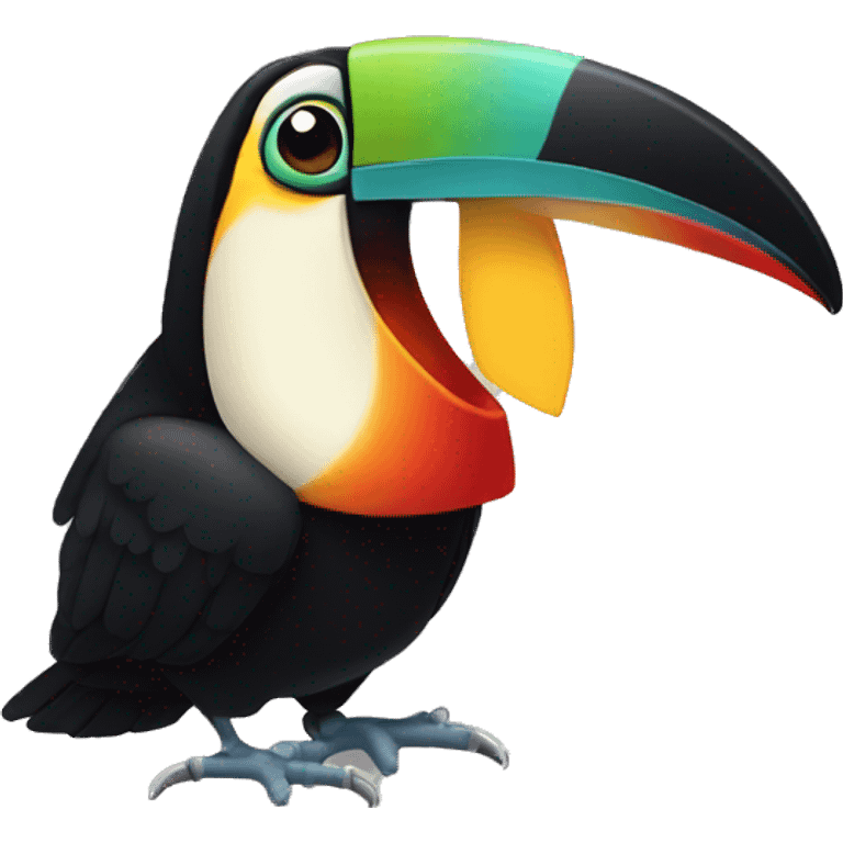 Toucan without a beak emoji