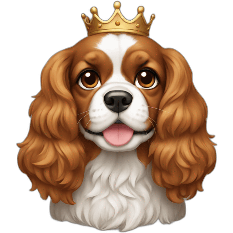 king charles puppy emoji