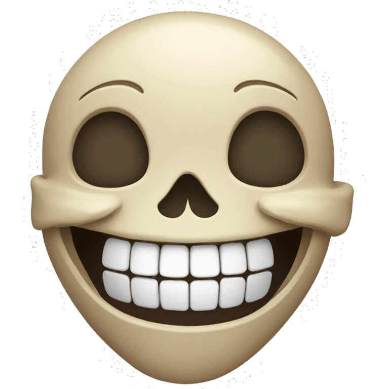 Skull laughing  emoji