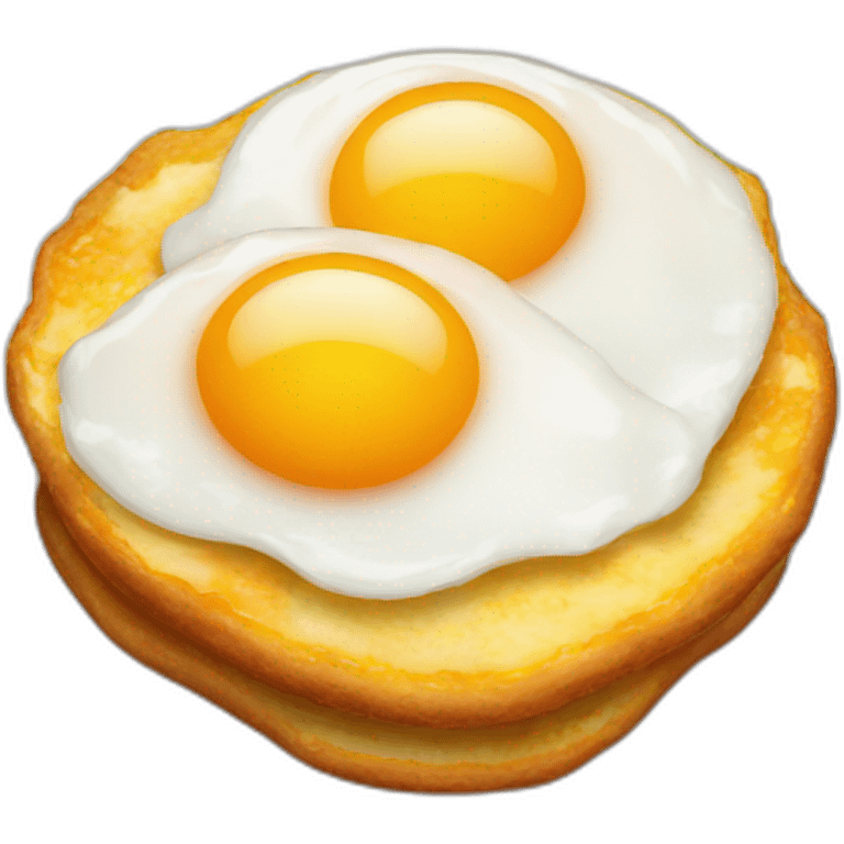 fried eggs emoji