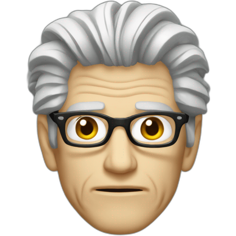 David Cronenberg single face emoji