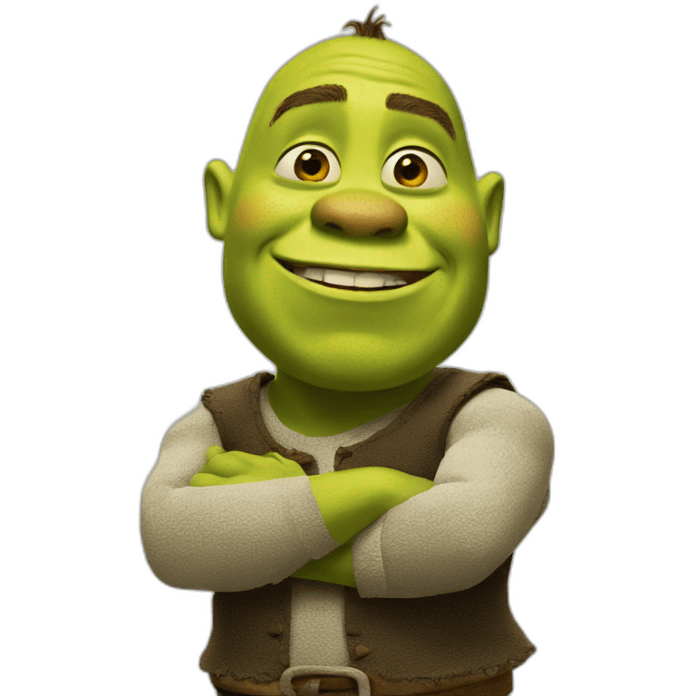 shrek t pose emoji