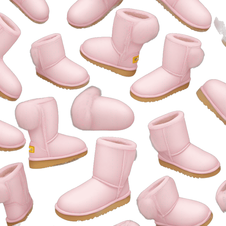 light pink uggs emoji