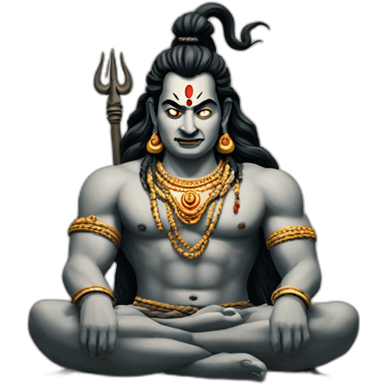 lord-shiva-in-anger emoji