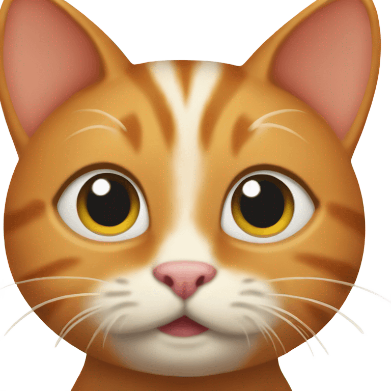 Ginger cat emoji